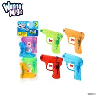 Pistolets à eau en plastique miniatures bon marché de 40 ml avec logo personnalisé ODM/OEM Wanna Magic, jouets d'été pour enfants en plein air