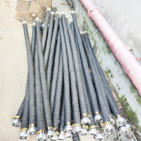 Tuyau d'aspiration d'eau flexible NBR Yongyi, modèle 250 mm, tressé à deux couches de fil d'acier, haute résistance pour rivière, 75 mm/90 mm/110 mm