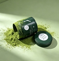 Boîte à thé/café en métal de luxe mate 40g à faible MOQ, avec double couvercle hermétique, idéale pour l'emballage cadeau