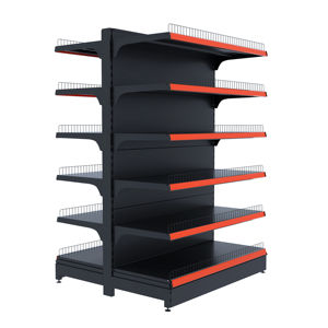 Estantes de Supermercado con Revestimiento de Listones de Diseño Premium, Panel Ranurado de Aluminio para Tiendas de Ropa y Accesorios de Alta Gama - Product Image 1