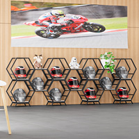 Support de rangement pour casque de moto pièces de rechange de voiture support de support de moyeu de roue en alliage jante échantillon de pneu présentoir en métal