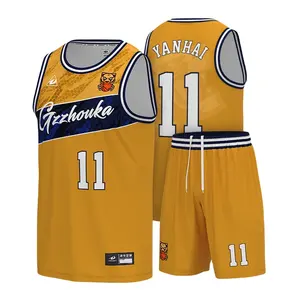 Basketbal Jersey Set Maillots De Mand Camisetas De Baloncesto Basketbal Uniform Set