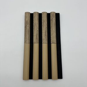 Panel <span class=keywords><strong>de</strong></span> pared insonorizado absorbente <span class=keywords><strong>de</strong></span> sonido Panel <span class=keywords><strong>de</strong></span> techo Panel <span class=keywords><strong>de</strong></span> <span class=keywords><strong>madera</strong></span> <span class=keywords><strong>de</strong></span> listón acústico Fibra <span class=keywords><strong>de</strong></span> poliéster Ecológico - Product Image 3