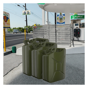 <span class=keywords><strong>Bidon</strong></span> d'essence portable <span class=keywords><strong>20L</strong></span> en promotion, durable, avec support, en métal, pour usage industriel - Product Image 1