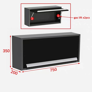 Armoires à outils modulaires RW, établi en acier, rangement de garage, armoire murale, chariot de service pour outils, boîte à outils, armoire à roulettes, acier de <span class=keywords><strong>72</strong></span> pouces - Product Image 3