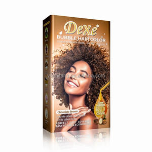 Coloration capillaire sans ammoniaque Dexe Oem Private Label, <span class=keywords><strong>teinture</strong></span> capillaire sans ammoniaque avec parfum, crème colorante, prix de gros - Product Image 1