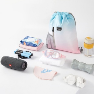 Mochila con Cordón de Poliéster y Nailon Oxford 210D, Bolsa de Almacenamiento para Deportes y Gimnasio - Product Image 3