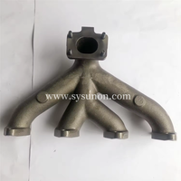 Pièces de moteur diesel de haute qualité tuyau d'échappement 4BT collecteur d'échappement 4939973