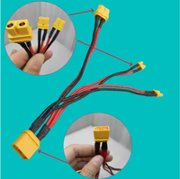 Faisceau de câbles en silicone avec connecteur série XT, câble de conversion d'énergie personnalisé, câble de connexion pour batterie de stockage d'énergie