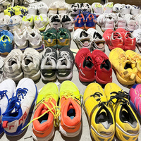 S27-1 Chaussures de badminton d'occasion pour hommes, vente en gros, chaussures de sport de seconde main, marque chinoise, lot de chaussures de badminton usagées de marque, vente chaude