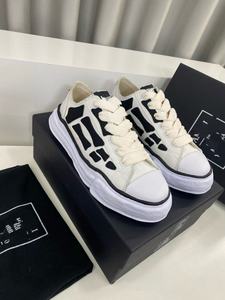 Chaussures de course unisexe MIHARA Collaboration 2026 pour hommes, à semelle épaisse, rehaussantes, à lacets, en cuir de vachette massif pour l'hiver - Product Image 5