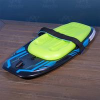 Planche à genoux remorquable en gros pour jet ski et bateau rapide, planche à genoux aquatique légère en LLDPE pour le kneeboard des jeunes et des adultes