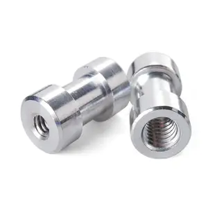 Aluminum Anodized Female Threaded 1/4" Tripod Screw Adapter