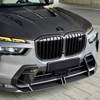 Kit de carrosserie BTC en fibre de carbone sèche Larte Design Style pour BMW X7 G07 Kit de carrosserie comprend une lèvre de pare-chocs avant diffuseur arrière aileron de racine