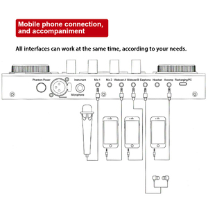 Lite-tarjeta <span class=keywords><strong>de</strong></span> sonido en vivo, interfaz <span class=keywords><strong>de</strong></span> Audio, micrófono condensador externo <span class=keywords><strong>para</strong></span> música, grabación <span class=keywords><strong>de</strong></span> tarjeta <span class=keywords><strong>de</strong></span> sonido <span class=keywords><strong>para</strong></span> <span class=keywords><strong>Pc</strong></span>, grabadora, <span class=keywords><strong>estudio</strong></span> <span class=keywords><strong>de</strong></span> ordenador - Product Image 4