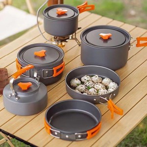 <span class=keywords><strong>Set</strong></span> Completo di Pentole da Campeggio per Cucina all'Aperto - Product Image 2