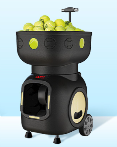 T3 Intelligent Automatic Tennis Ball Machine Launcher with Self Exerciser
