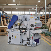 Raboteuse-Dégauchisseuse Double Face de Haute Qualité avec Table Coulissante, Moteur et Réglage Automatique de l'Épaisseur, Puissance 21,5 kW, Garantie 1 An