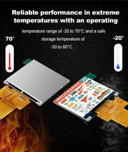 Polcd <span class=keywords><strong>2</strong></span>,3 дюймов 320*240 ILI9342C TFT ЖК-модуль SPI интерфейс 40pin IPS модель TFT ЖК-дисплей - Product Image 3