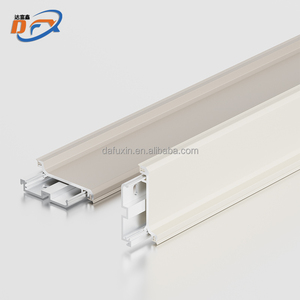 Dafuxin Fabricant OEM Plinthe en alliage d'aluminium de conception moderne anti-humidité et anti-poussière avec bandes de caoutchouc pour salle d'étude - Product Image 4