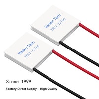 Modules de refroidissement thermoélectriques Peltier TEC1-12710 40*40mm 12V 10A Semi-conducteurs pour installations médicales et appareils de beauté
