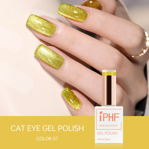 Crystal Cat Eye Gel Esmalte de uñas Gel magnético Gel naranja Soak Off UV/LED Auroras Nail Art Manicure DIY Salon Girl Gift - Product Image 6