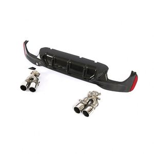 Diffuseur arrière en fibre de carbone pour BMW G30 série 5 17-22 <span class=keywords><strong>W</strong></span>/ <span class=keywords><strong>M</strong></span> Sport Bumper-M5 Style - Product Image 3