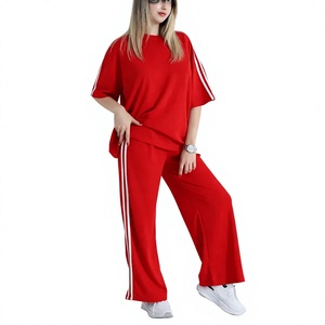 Nouveau style de survêtement décontracté 2-en-1 pour femme enceinte, grande taille, couleur unie, en tissu écologique respirant et à séchage rapide pour l'entraînement sportif - Product Image 1