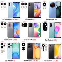 Lente de Cristal para Cámara Trasera al por Mayor para Xiaomi Redmi A3 A2 A1 Plus 13C 13 12C 12 10A 10C 10 10X Pro 4G 5G 9T 9A 9C 9 8A 8 7A 7
