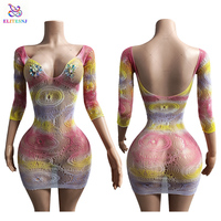 ELITES Source Factory propose des ensembles exotiques de vêtements de performance avec impression colorée disponible