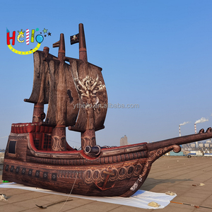<span class=keywords><strong>Bateau</strong></span> <span class=keywords><strong>pirate</strong></span> gonflable géant simulé du Moyen Âge avec led - Product Image 1