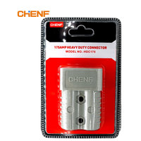 CHENF Connecteur rapide de batterie DIN 2 broches avec contacts en cuivre pour prise 50A 175A 350A 2 pôles 600V