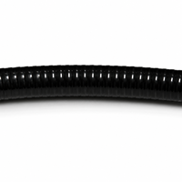 Conduit plat enveloppé, tuyau métallique flexible recouvert de PVC pour la protection des câbles