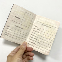 Impression personnalisée de livrets de membre Gakusei Budo Yudansha Renmei Karaté Taekwondo