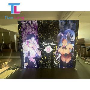 TianLang Exhibition Booth Design Lightbox Exposición Pared Publicidad Cajas de luz Seg Lightbox Iluminado Seg Backwall portátil - Product Image 2