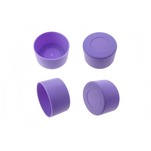 مخصصة سيليكون الأكمام واقية مخصصة سيليكون شمعة كوب زجاجة مطاطية لحماية - Product Image 5