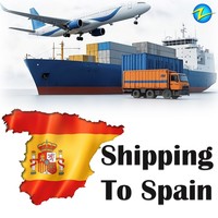 Transport rapide porte-à-porte, fret aérien, logistique, DHL, UPS, FedEx, FBA, coût d'expédition de la Chine à Madrid, Espagne, DAP, DDP