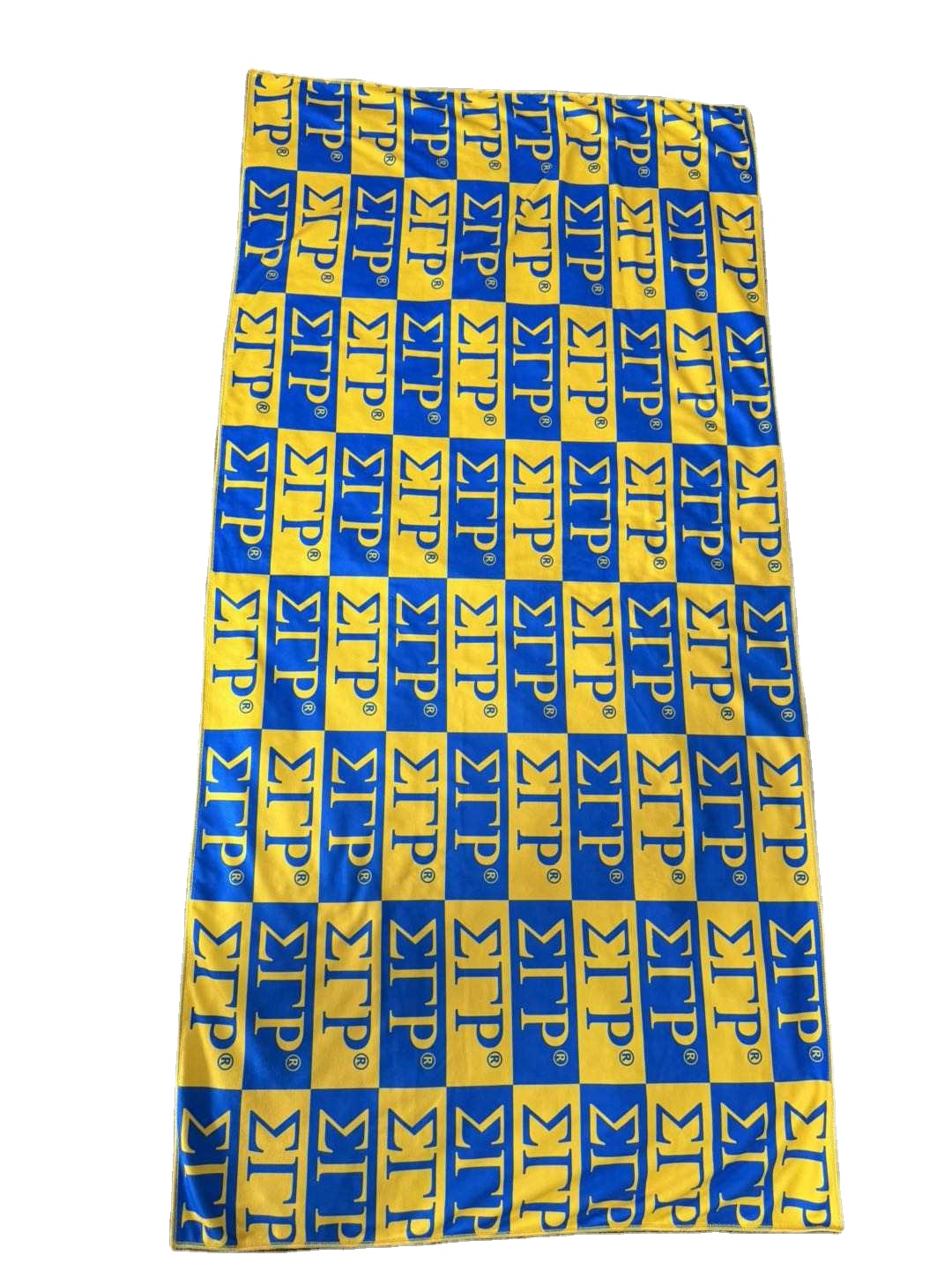 material azul real y dorado de 400 g