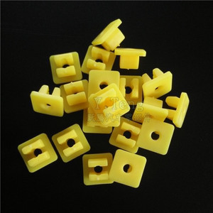 Durable Buckle Plastic <b>Clips</b> 253 Yellow Automotive Fasteners For <b>Car</b> Repair Replacement Parts - Product Image 1