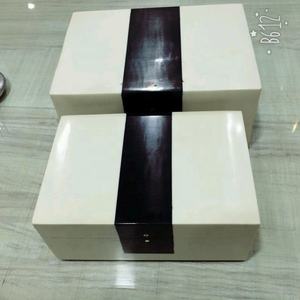 Boîte à bijoux en laiton à pois en résine MDF de Style londonien la plus vendue fabriquée à la main pour la décoration de la maison anniversaire traditionnel - Product Image 5