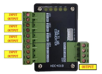 Convertidor Wiegand de 4 vías/Módulo Wiegand 4 en 1/Convertidor Multi WG para Sistema de Control de Acceso a Puertas