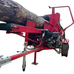 Nuova macchina forestale log table 20 ton legna da ardere processore traktor lama usato per lavorazione di legna da ardere vendita