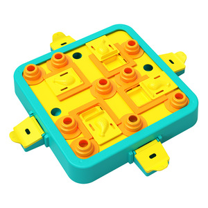 Usine de jouets pour chiens en plastique modernes et écologiques Vente en gros de cloche sonore interactive Casse-tête Fuite lente d'aliments Exploits Fournitures pour animaux de compagnie - Product Image 5