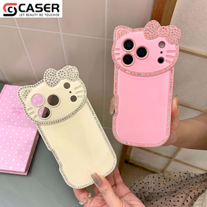 Coque de téléphone en TPU à couverture intégrale, style mignon et doux pour filles, avec pare-chocs électroplaqué et dissipation thermique, pour iPhone séries 13-17 (vente en gros) - Product Image 2