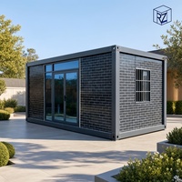 Maison modulaire préfabriquée de 10 pieds avec cuisine et toilettes pour location, maison conteneur prête à l'emploi Ray-Zen