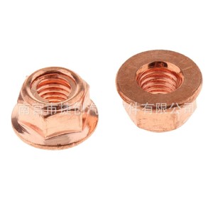 Tuerca de brida hexagonal M8 chapada en cobre antidesprendimiento para tubo de escape BMW Serie 3 E30 A1201420072 - Product Image 5