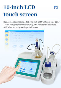<span class=keywords><strong>Karl</strong></span> <span class=keywords><strong>Fischer</strong></span> nem analiz cihazı Solvent mikro nem dedektörü elektrolitik akım Coulometric mikro titrasyon enstrüman - Product Image 5