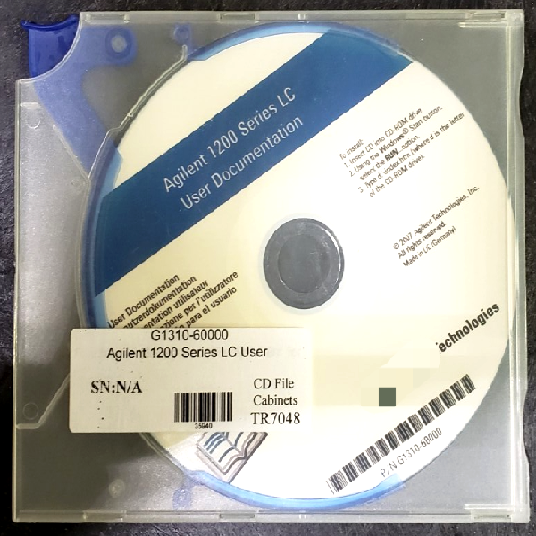 1200 Series Lc User Documentation (g1310-60000)