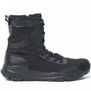 Scarpe tattiche funzionamento stivali da trekking <span class=keywords><strong>impermeabili</strong></span> all'aperto stivali da lavoro tattici con cerniere laterali - Product Image 3