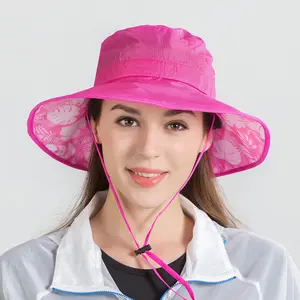 New Bucket hat Korean Fashion Foldable Versatile Sunscreen Top Hat Versatile Sunshade Hat